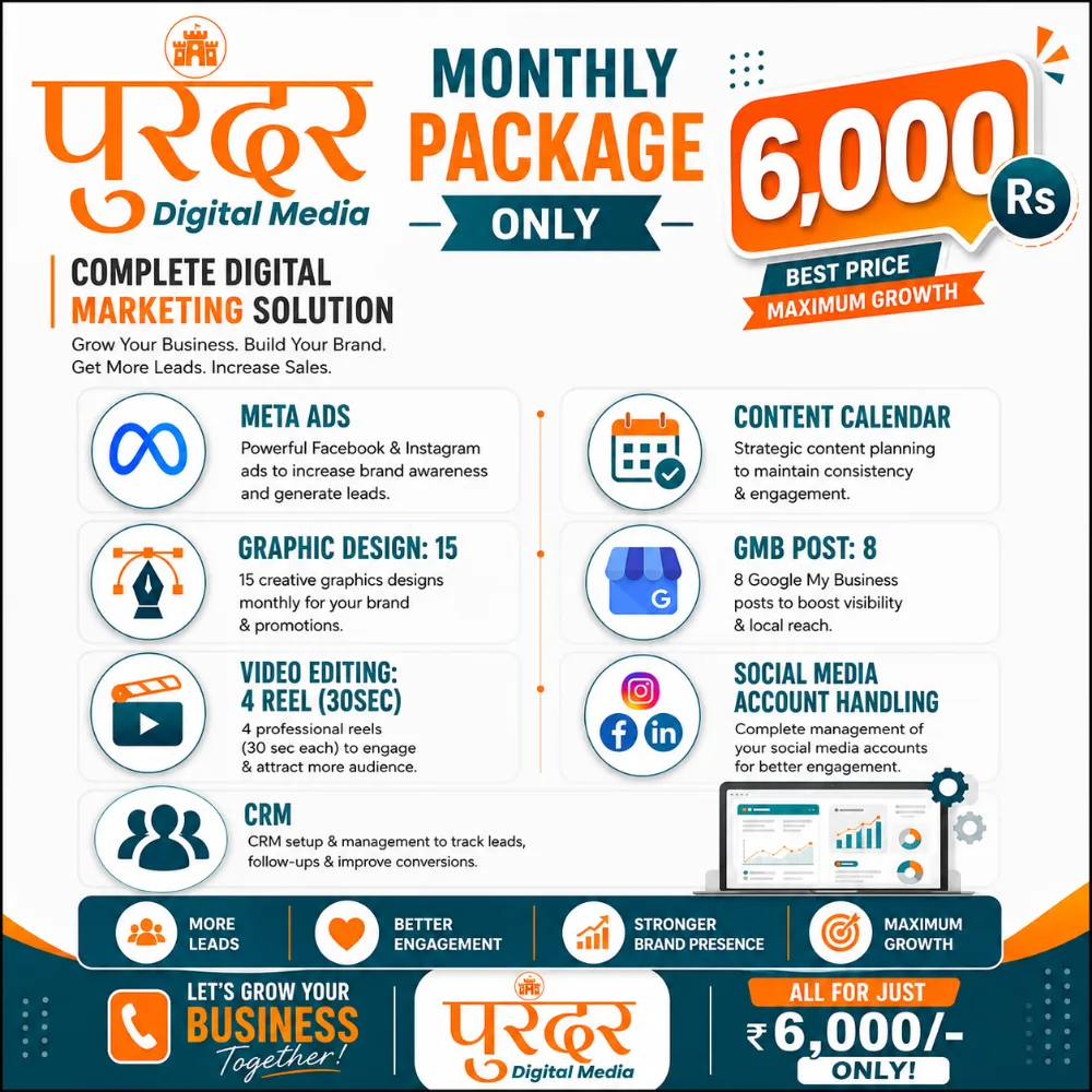 6000rs monthly growth package