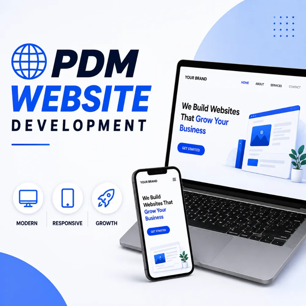 🌐 PDM Website Development