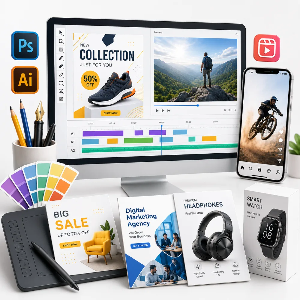 Graphic Design & Video Editing