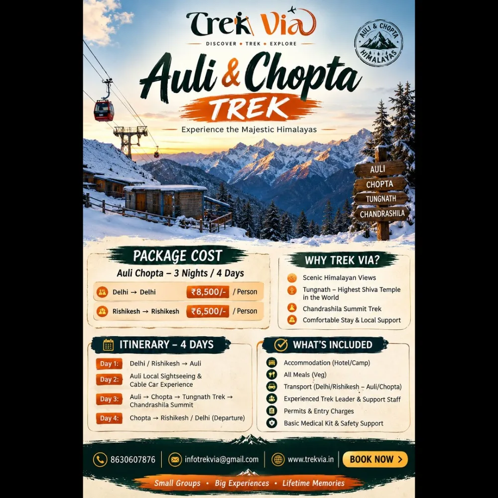 Auli & Chopta TREK